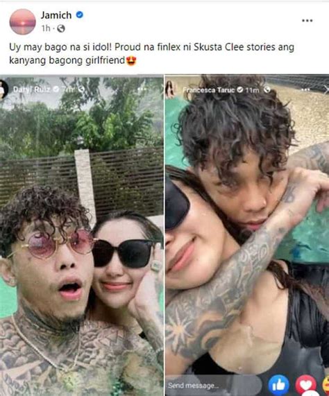 Skusta Clee Pinakilala na ang Bagong Girlfriend si Francesca .